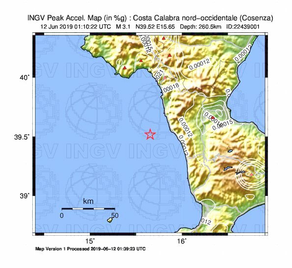terremoto cetraro cosenza
