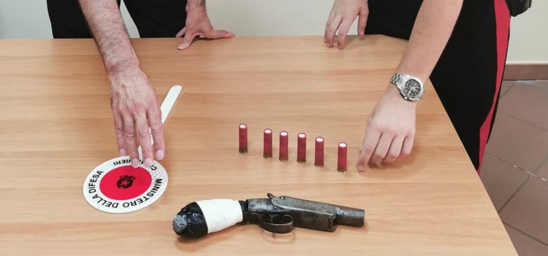 CC. Camaro sequestro canne mozze
