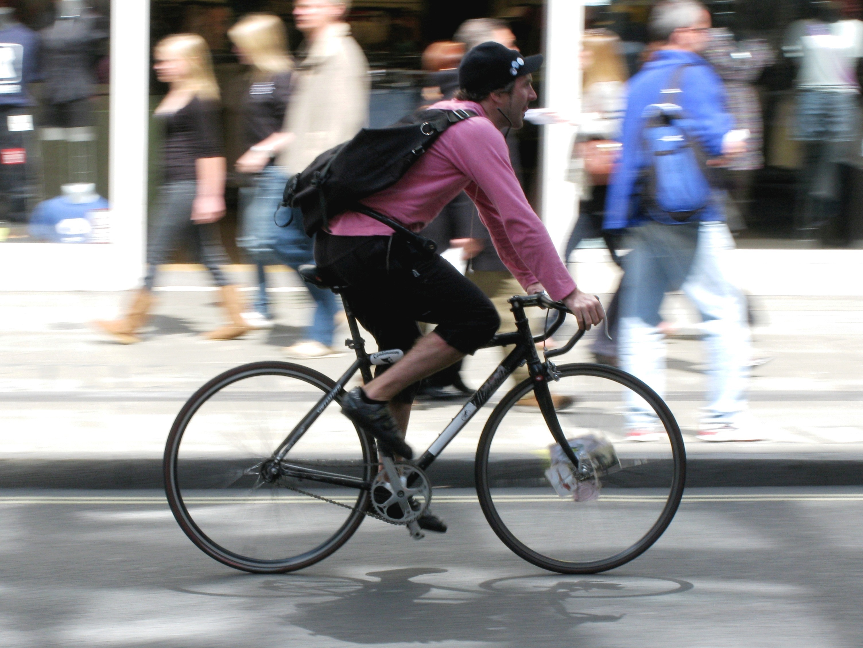 andare in bici