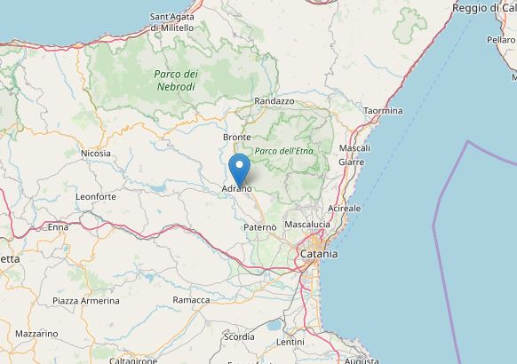 terremoto catania adrano