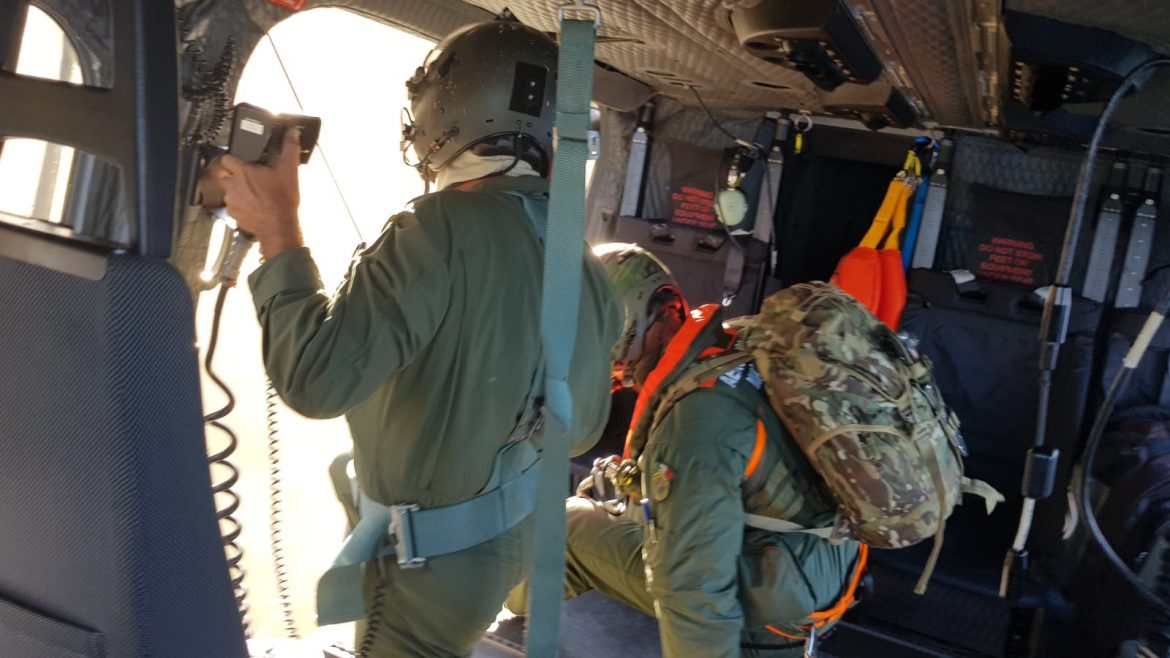 Trapani: elicottero dell’Aeronautica soccorre una donna colpita da un ...