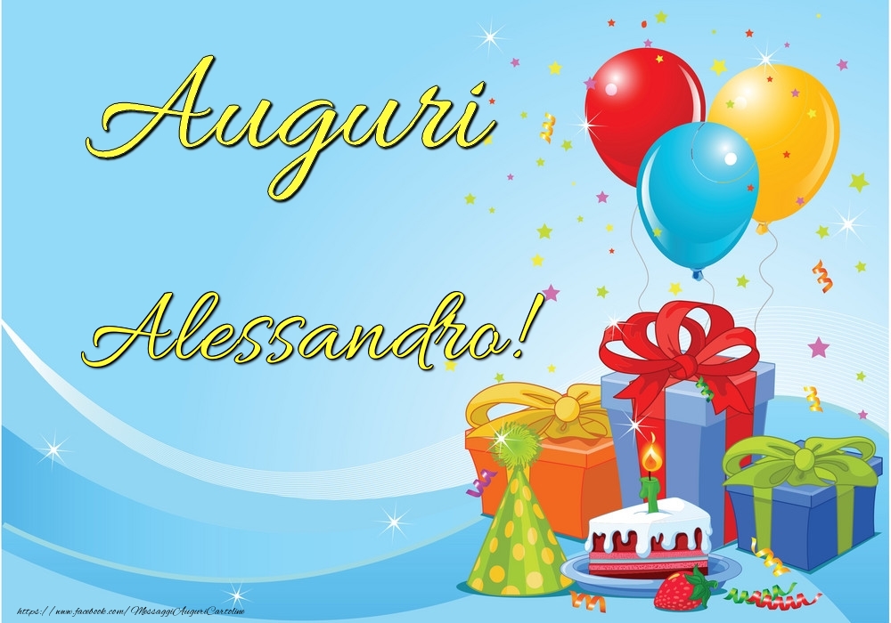 auguri alessandro