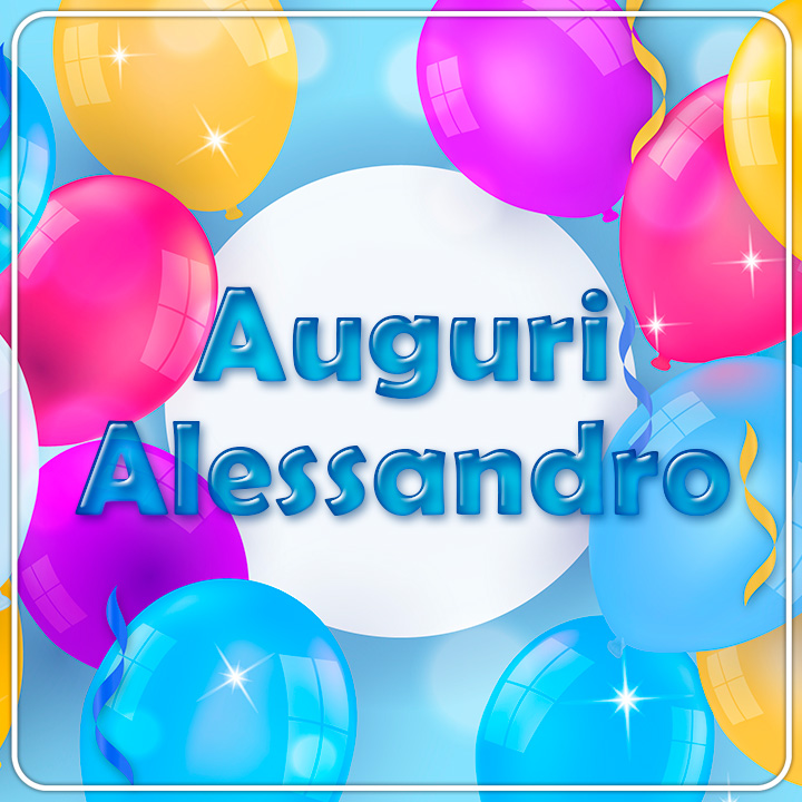 auguri alessandro