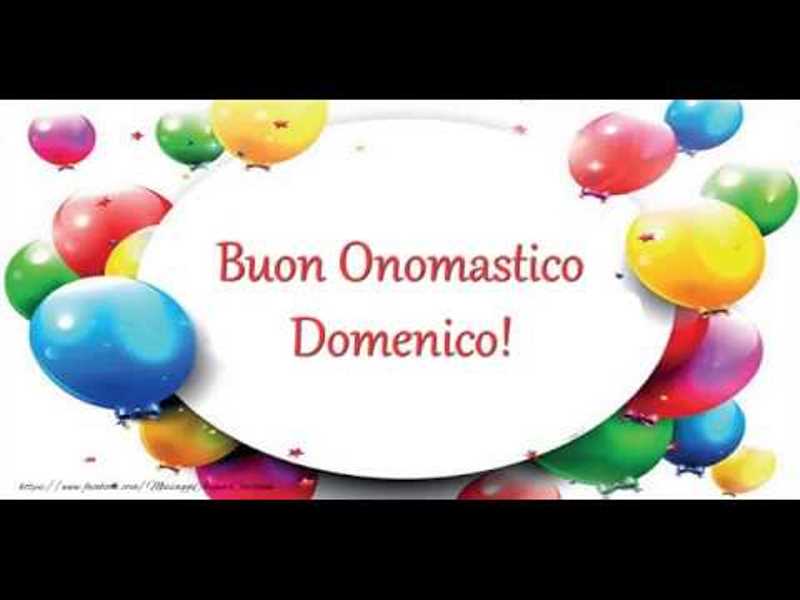 auguri domenico