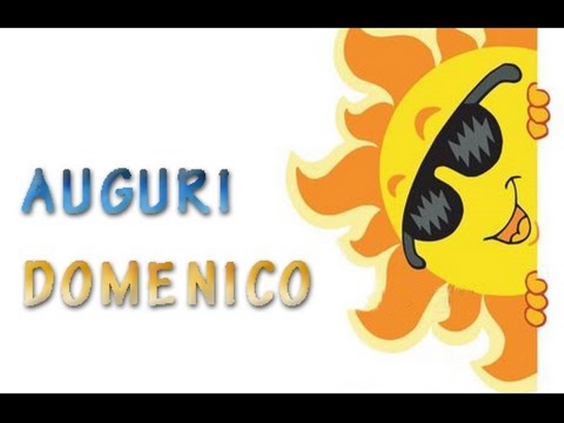 auguri domenico
