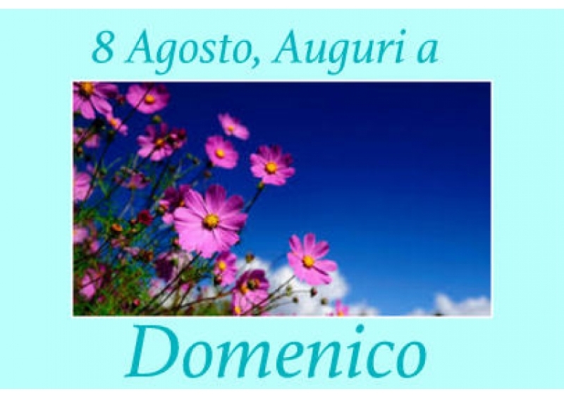 auguri domenico