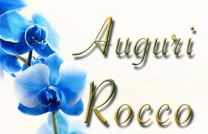 auguri rocco