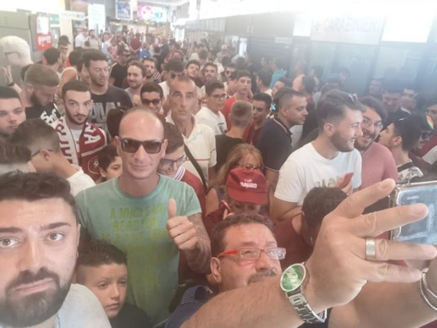 attesa arrivo denis reggina