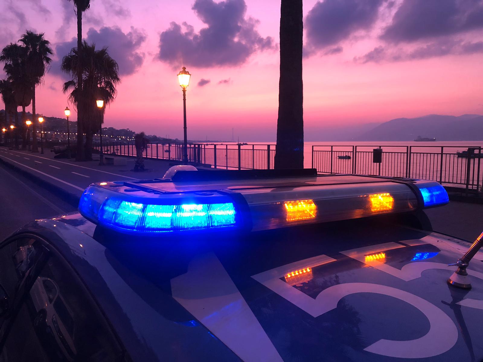 polizia auto messina