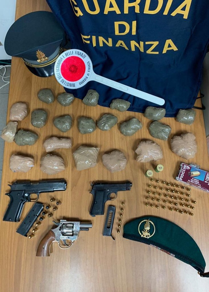 Cosenza armi droga
