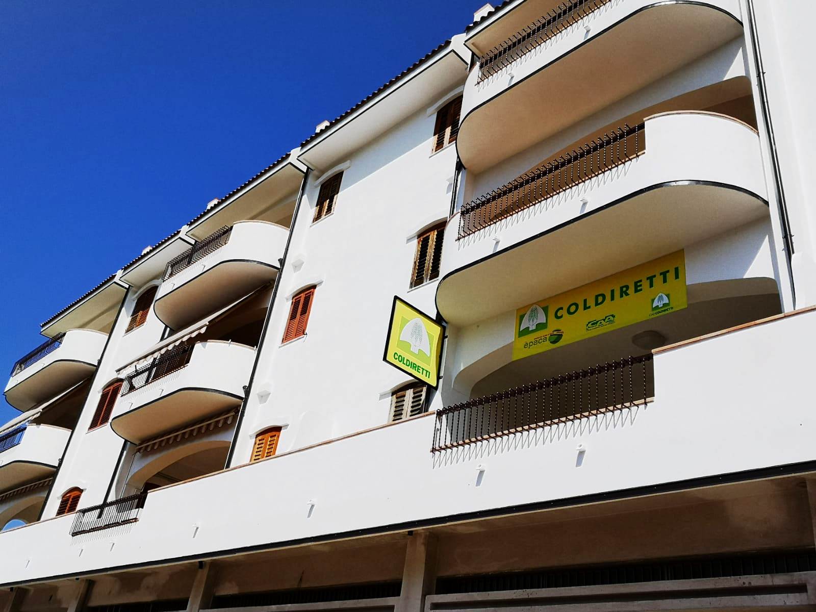 La sede della Coldiretti a Gioia Tauro