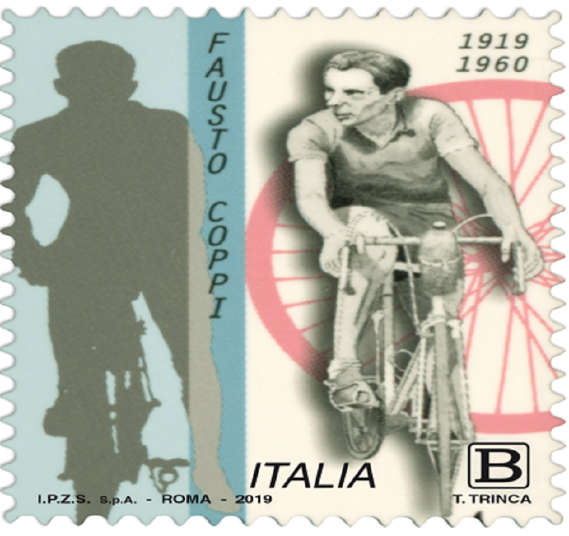 Un francobollo per ricordare il mito di Fausto Coppi nel centenario ...