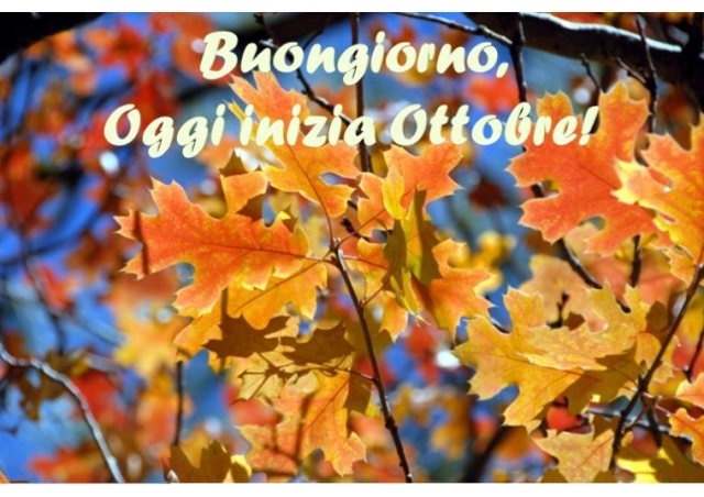 Buon 1 Ottobre