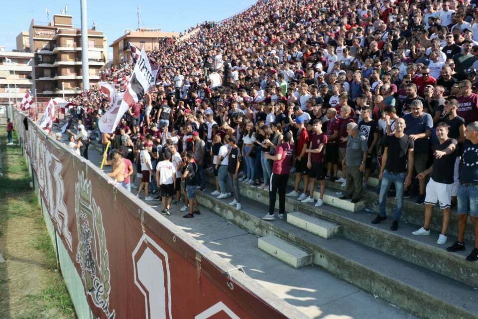 curva sud reggina granillo tifosi