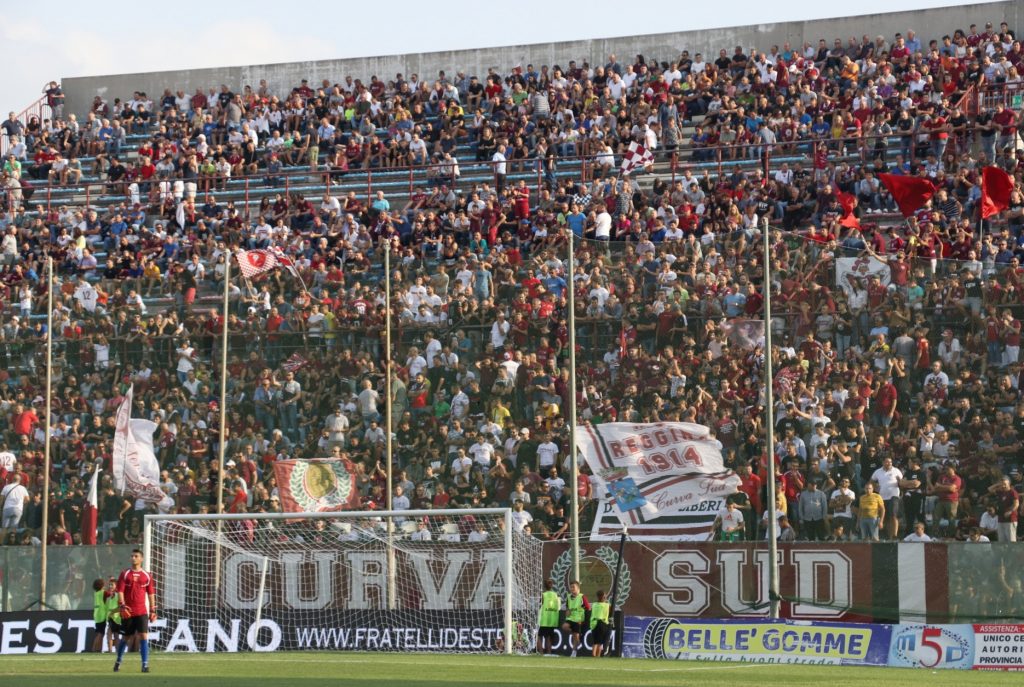reggina vibonese curva sud granillo tifosi