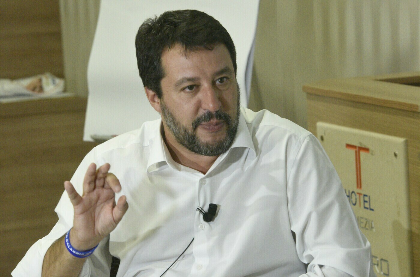 Matteo Salvini in visita a Cosenza