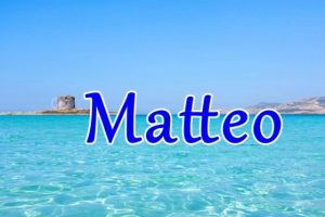 Auguri Matteo