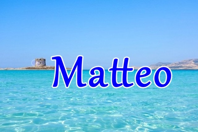 Auguri Matteo