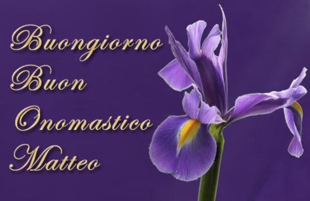 Auguri Matteo