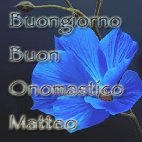 Auguri Matteo
