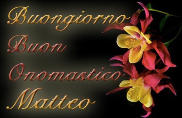 Auguri Matteo
