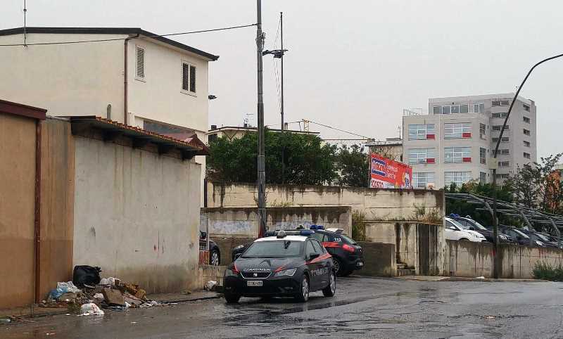 Blitz Ciccarello carabinieri