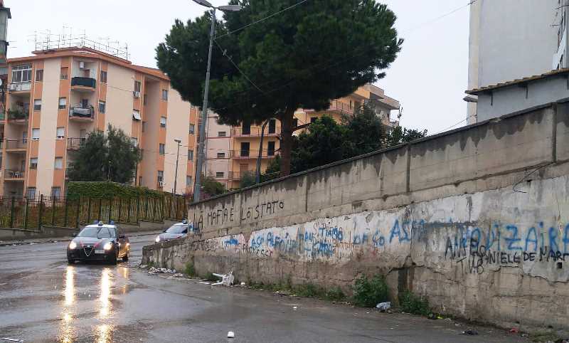 Blitz Ciccarello carabinieri