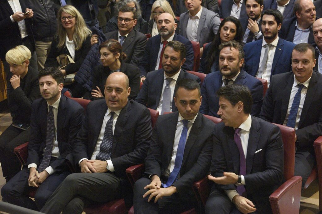 Di Maio Conte Zingaretti Speranza