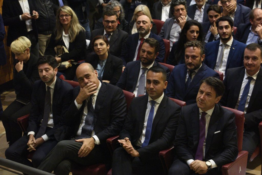 Di Maio Conte Zingaretti Speranza