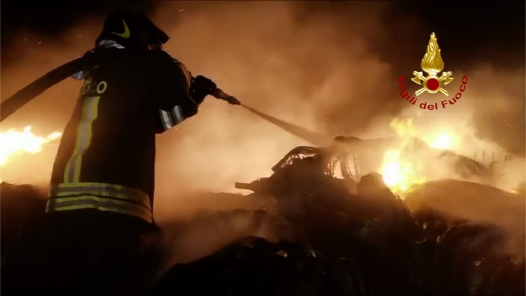 Incendio Terme Vigliatore