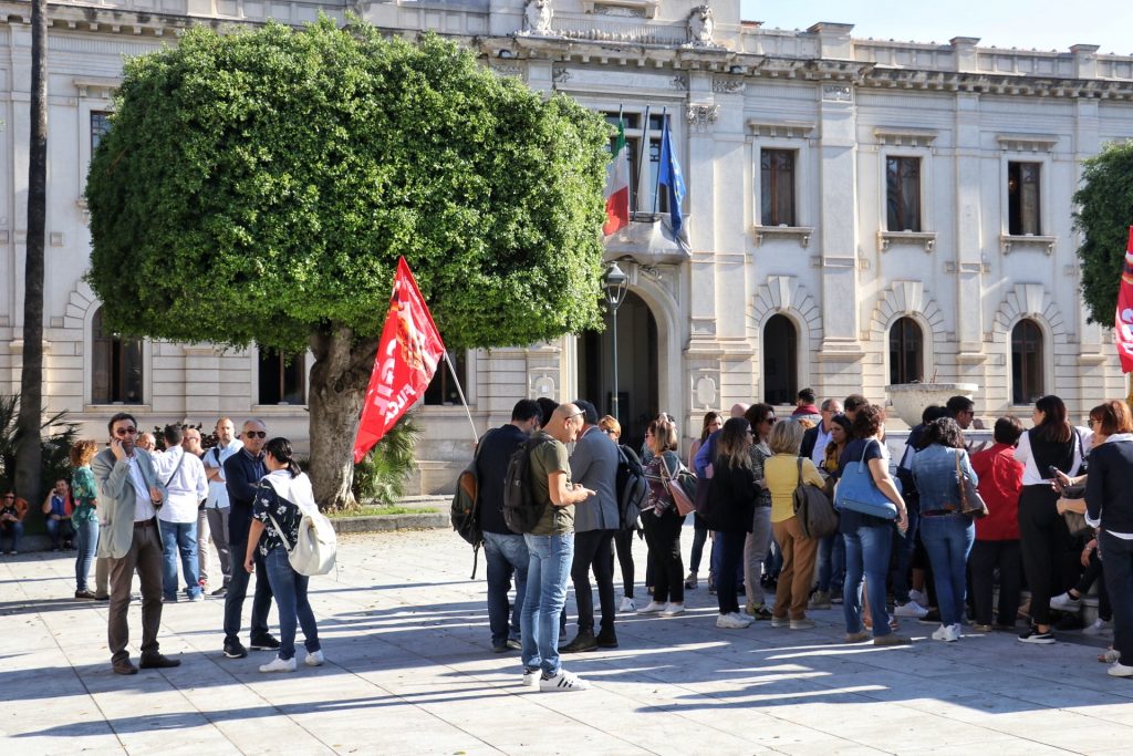Protesta Lavoratori Siderno (1)