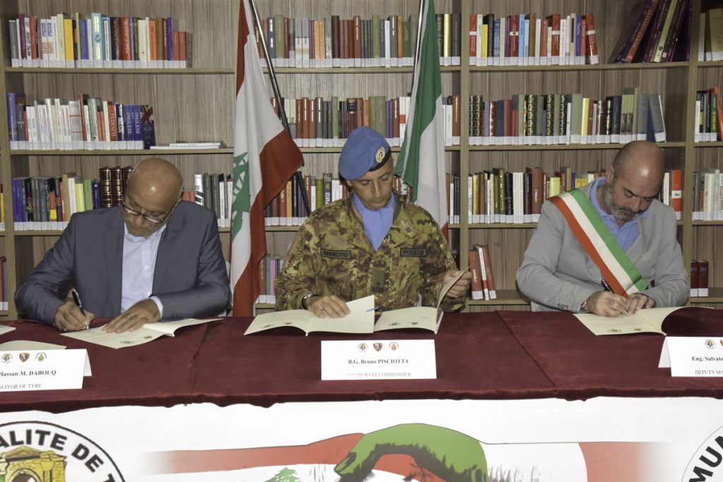 Missione Unifil Messina Brigata Aosta