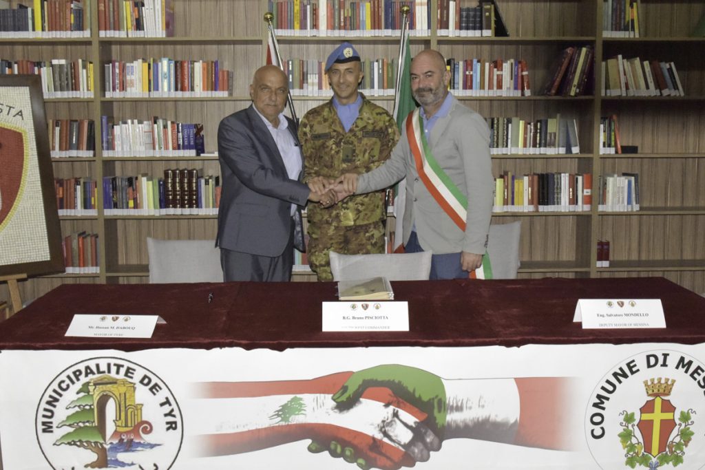 Missione Unifil Messina Brigata Aosta