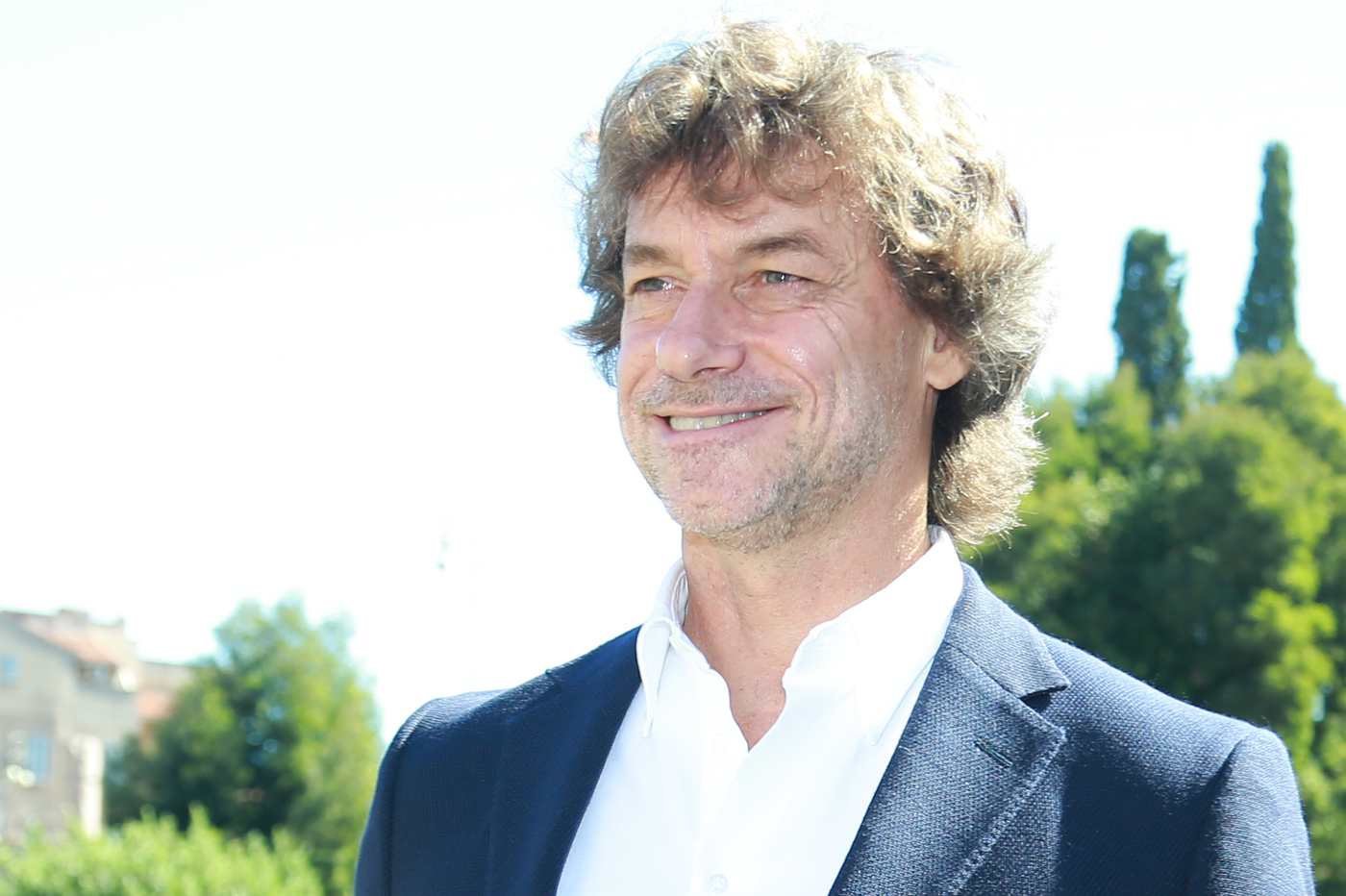 Photocall del conduttore del programma tv Ulisse, il piacere della scoperta