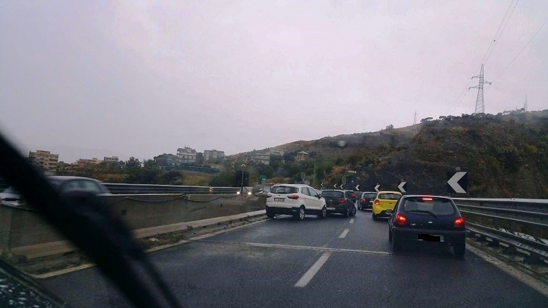 incidente tangenziale Reggio Calabria