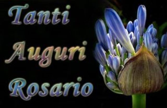 auguri rosaria