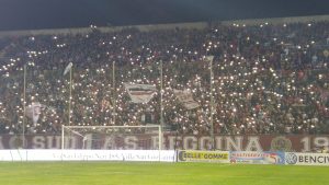 reggina curva coreografia