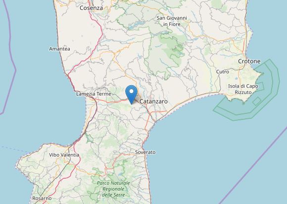 terremoto calabria catanzaro oggi