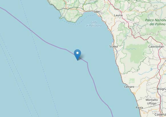 terremoto calabria oggi