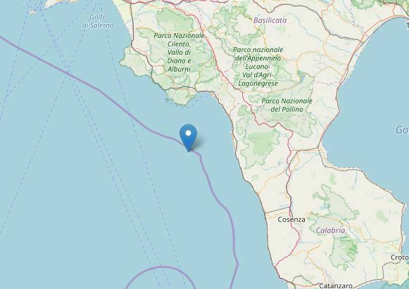 terremoto calabria oggi