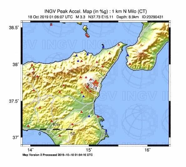 terremoto milo catania etna