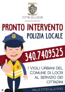 Pronto Intervento Polizia Locale Locri