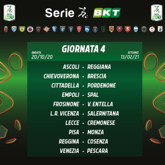 calendario Serie B