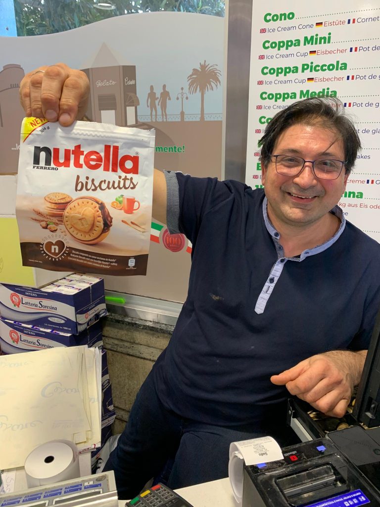 cesare nutella biscuits