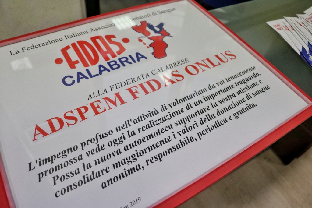 Adspem Fidas inaugura autoemoteca