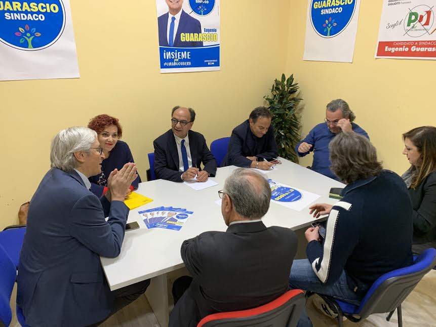 Agricoltori incontro guarascio