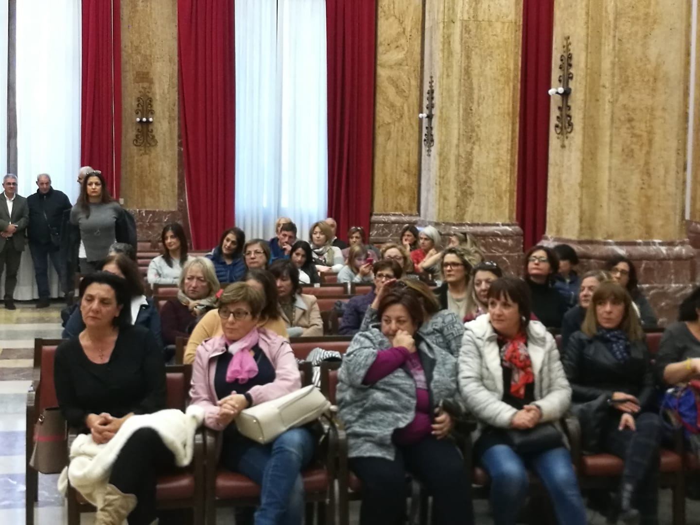 Assemblea donne sindacati autonomi CSA, SADA, FIADEL e CISAL