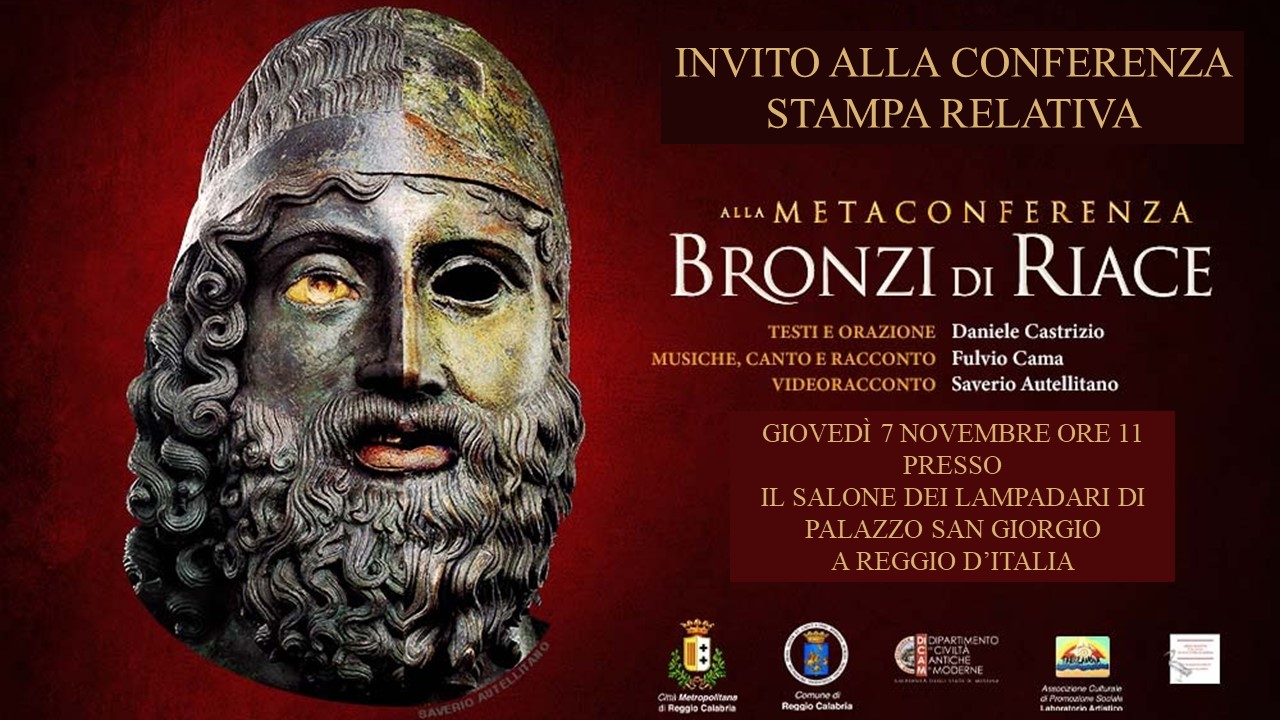 Conferenza stampa bronzi