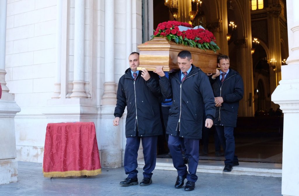 Funerale Tralongo