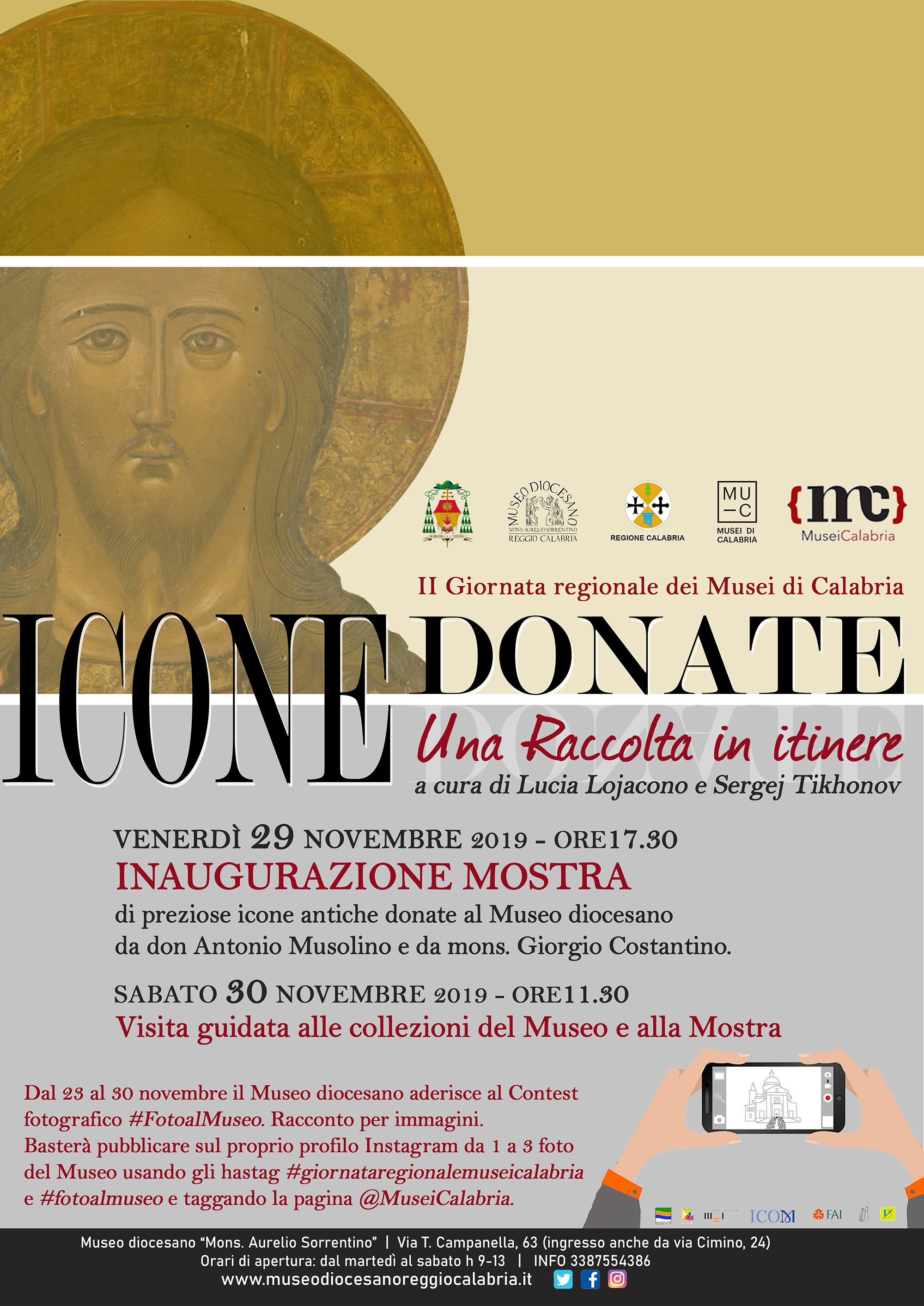 Il Museo diocesano di Reggio Calabria presenta la Mostra “Icone donate ...